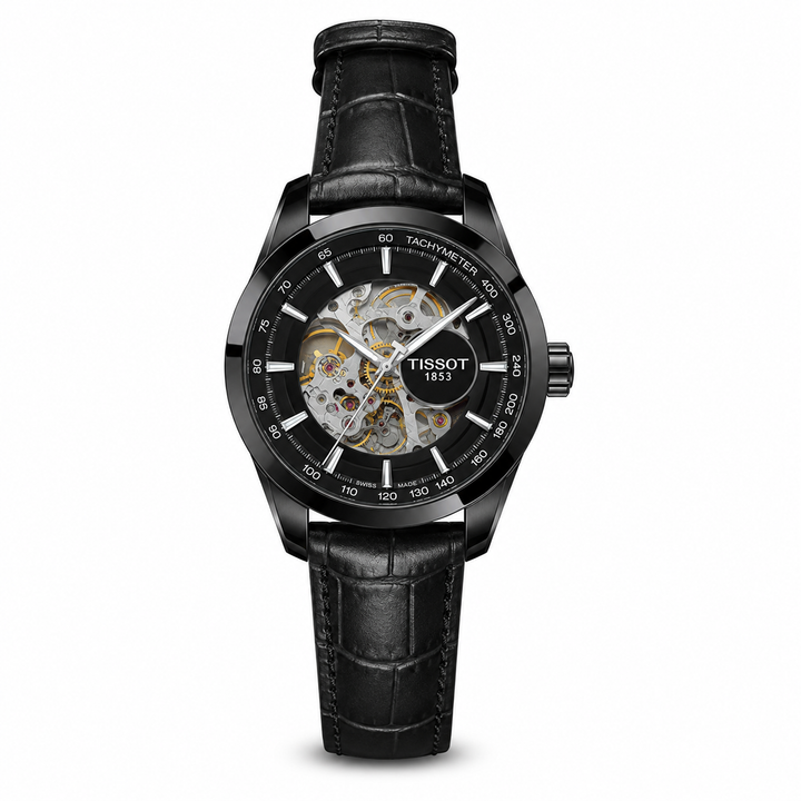 TISSOT 1853 AUTOMATIC PRIMIUM QUILTY LEATHER WATCH