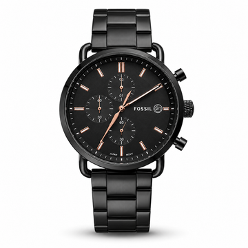 Fossil Black Metal Watch A