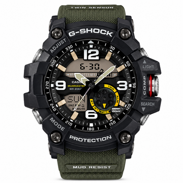 G-shock Mudmaster Green Belt Watch