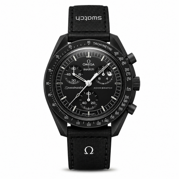 Swatch X Omega Bioceramic Moonswatch Mission To Moon Black With Kit