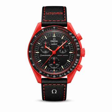Swatch X Omega Bioceramic Moonswatch Mission To The Moon Mars With Kit