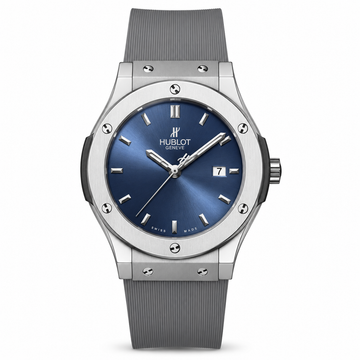Hublot Grey Leather Belt Watch E