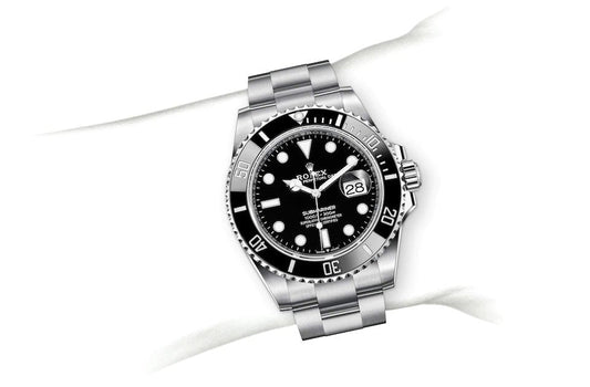 ROLEX SUBMARINE Black dial Date