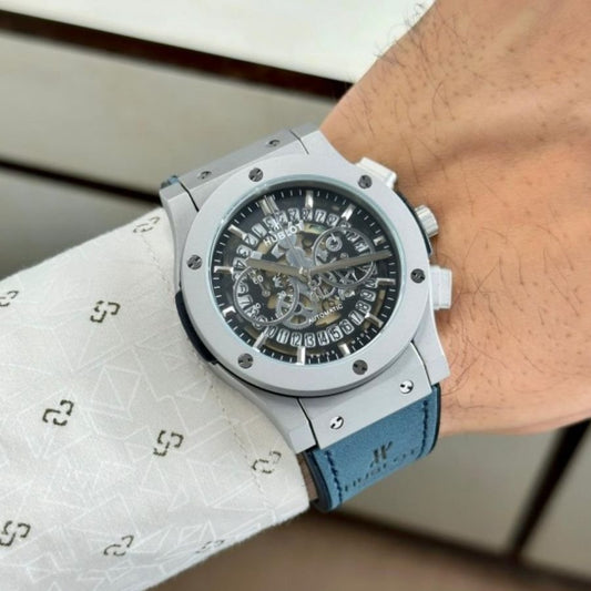 Hublot Big Bang Calendar Watch Blue.