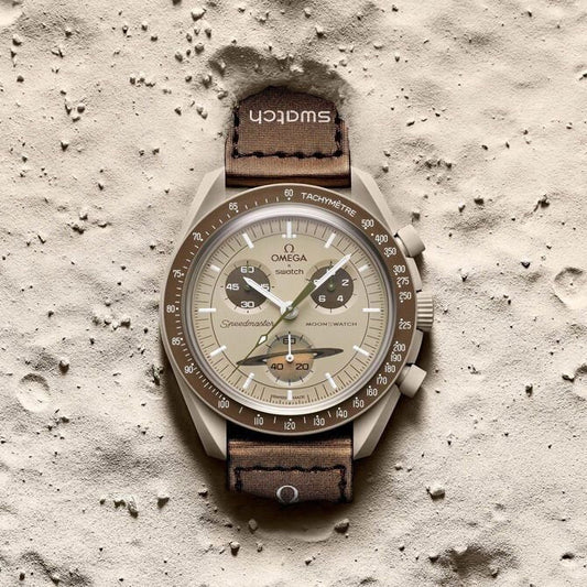 Swatch X Omega Bioceramic Moonswatch Mission To Saturn With kit